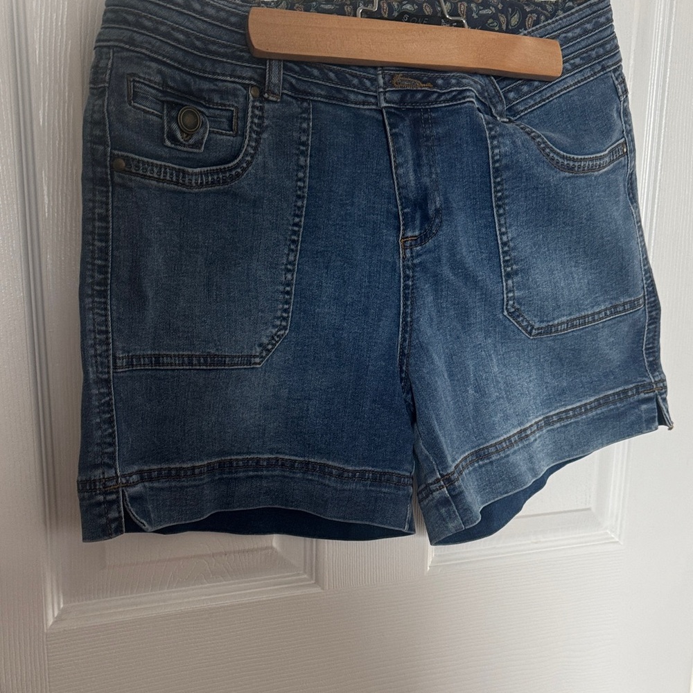 One 5 One Classic Blue Jean Shorts